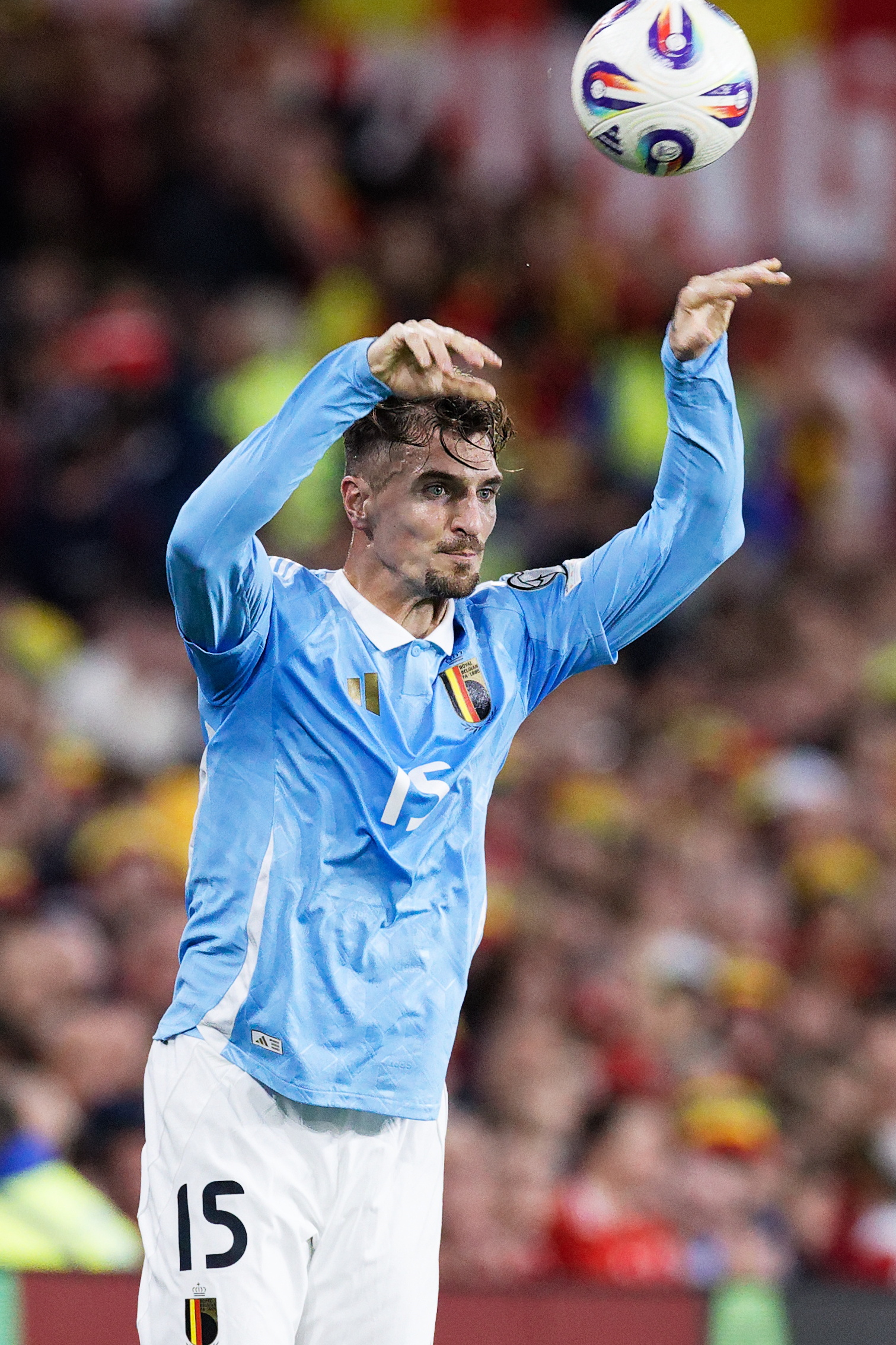 比利时国家队备战歐洲預賽，抢夺冠军