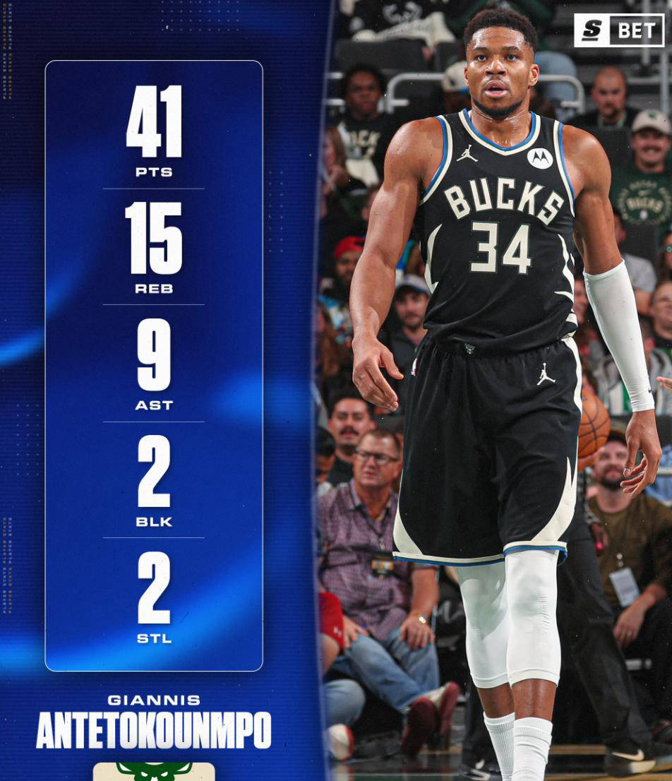 雄鹿大胜凯尔特人，字母哥双加盖帽的简单介绍